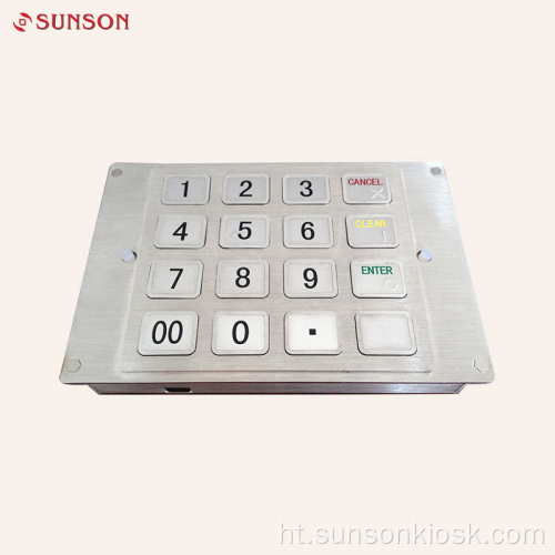 Wincor V5 chiffres Pinpad pou ATM Banking